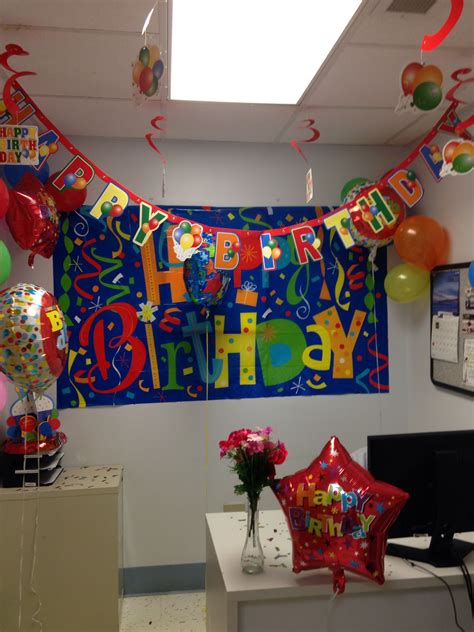 office birthday surprise  wait     workers face tomorrow