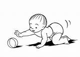 Crawling Baby Clipart Coloring Babies Crawls Cartoon Drawings Drawing Clip Cliparts He Visiting Health Clipground Library Teams Questionnaire Stages Asq sketch template