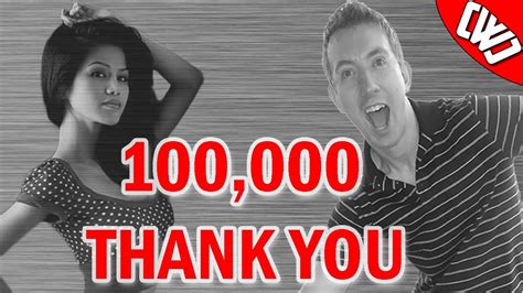 100k Youtube Subscribers Thank You From Chad Wild Clay