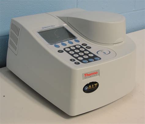 thermo scientific genesys  uv visible spectrophotometer