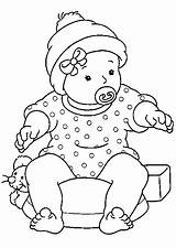 Baby Coloring Pages Print sketch template