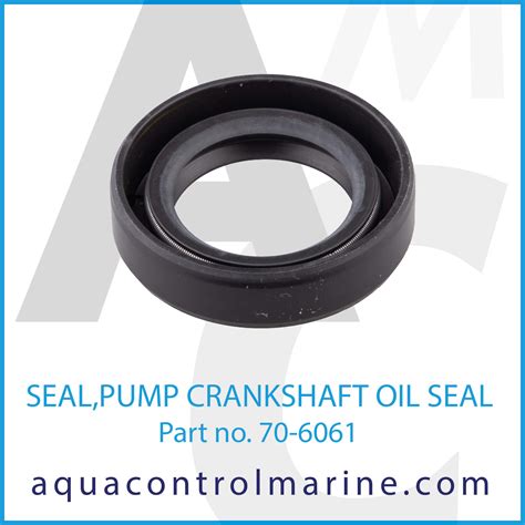 seal pump crankshaft oil vm   aquacontrol marine