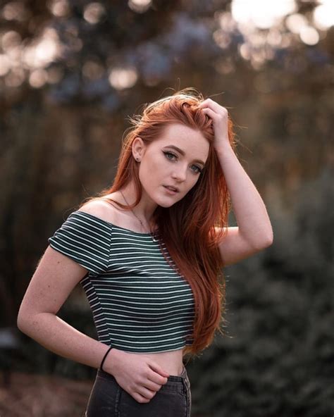 ️ Redhead Beauty ️ Red Haired Beauty Girls With Red