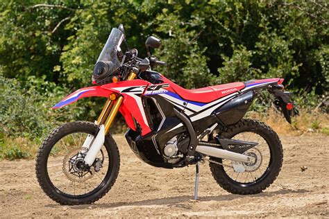 test honda crfl rally dirt bike magazine