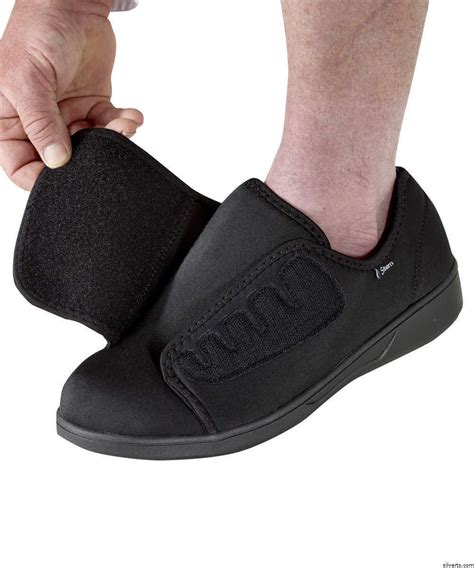 men extra wide deep shoes slip resistant lightweight swollen feet  ankles ebay extra