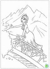 Coloring Frozen Let Go Elsa Pages Disney Sheets sketch template