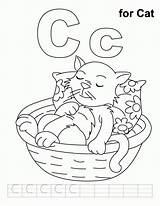 Coloring Letter Cat Pages Printable Preschool Practice Handwriting Letters Clipart Library Kids Crafts Popular sketch template