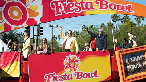 Thousands Attend Fiesta Bowl Parade In Central Phoenix