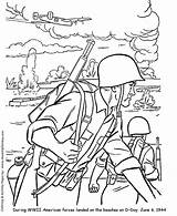 Coloring Pages Forces Armed Army War Holiday Ii Honkingdonkey Print Printable sketch template