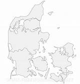 Denmark Map Outline Political Blank Regions Freeworldmaps Europe sketch template