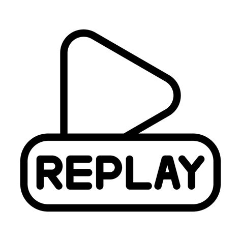 instant replay vector art icons  graphics