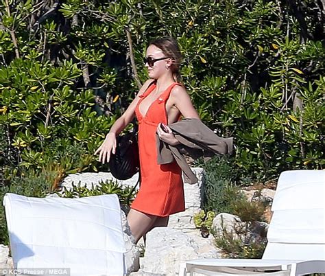Lily Rose Depp Relaxes In Cannes With Natalie Portman