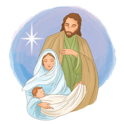 christmas jesus vector art icons  graphics