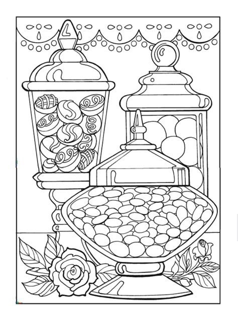 dessert coloring pages getcoloringpagescom