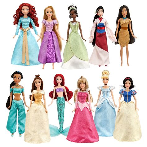 disney princess classic doll collection  piece  flickr