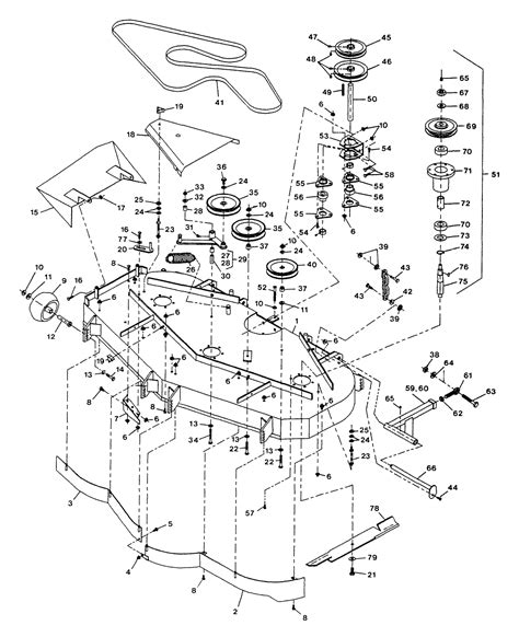exmark commercial  parts diagram