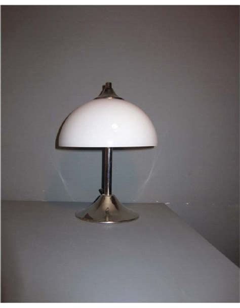 tafellamp small met halve bol watt design