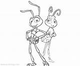 Life Coloring Pages Bug Bugs Flik Atta Standing Character Xcolorings 43k 667px 800px Resolution Info Type  Size Jpeg Popular sketch template