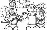 Fnaf Coloring Pages Getcolorings Color sketch template