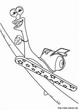 Raoul Pixar Kleurplaten Kleurplaat Voor Kinderen Tekeningen Ausmalbild Cartoni Coloriez Malvorlage Escargot Smoove Origamiami Folles Trouver Stressé Jamais Coloriages Inicial sketch template