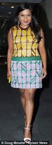 mindy kaling dons three different outfits as she promotes tv show in