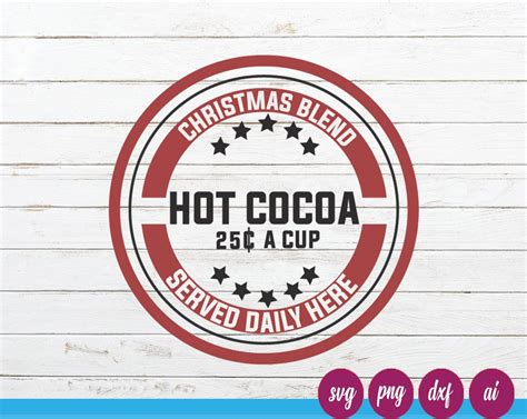 hot cocoa svg hot chocolate svg hot cocoa sign hot cocoa mug