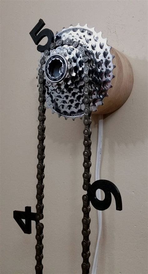 welding projects diy   upcycled bike bicycle clock bike chain