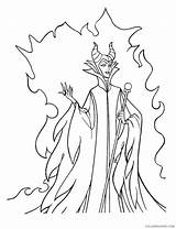 Coloring4free Maleficent sketch template