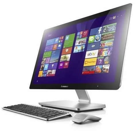 lenovo touch screen desktop computer  rs unit touch screen computer  hyderabad id