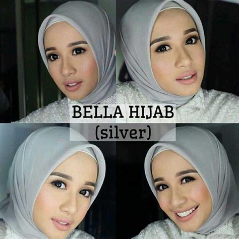jual plain hijab bella square jilbab segi empat polos  lapak dshop