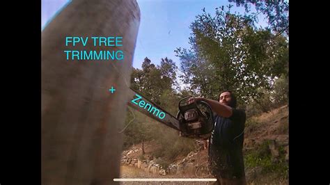 fpv zenmo tree trimming drone youtube