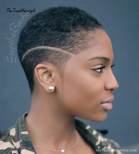 Women’s Shaved Cut With Shaved Line 50 Most Captivating