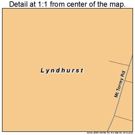 lyndhurst virginia street map