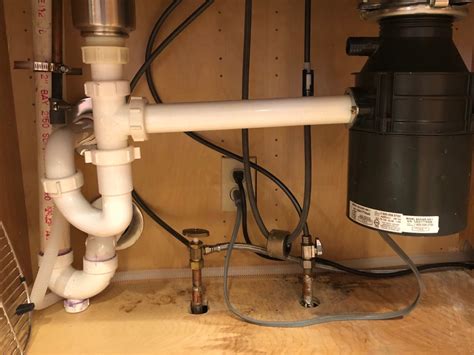 draining problems  dishwasher   drain setup  home improvement stack exchange