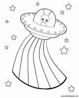 Coloring Alien Pages Aliens Template Space Blank Cute Kids Colouring Printable Sheets Sheet Box Clipart Book Color Templates Clip Frank sketch template