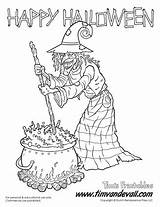 Coloring Witch Wicked Pages Printable Macbeth Halloween Getcolorings Color Getdrawings Timvandevall Printing Larger Version sketch template