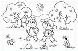 Coloring Weather Pages Sunny Preschool Cold Rainy Color Printable Getcolorings Sheets sketch template