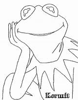 Kermit Coloringsky sketch template