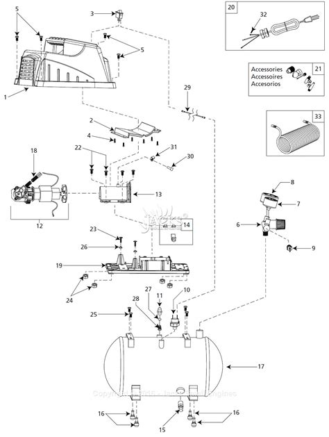 campbell hausfeld fp parts diagram  air compressor parts