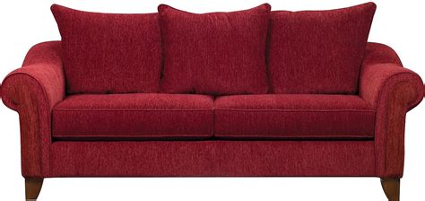 reese chenille sofa red  brick