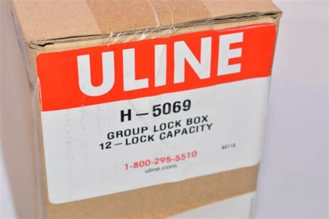 New Uline H 5069 Group Lock Box 12 Lock Capacity Ebay