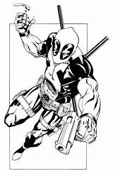 Coloring Deadpool Pages Lego Getdrawings Color Sheets Getcolorings sketch template