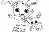 Bing Coco Charlie Colouring Bunny sketch template
