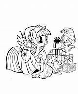 Coloring Poney Coloriages Licornes Licorne Twilight Gamesmylittlepony Princesse sketch template