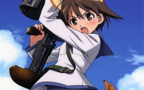 miyafuji yoshika strike witches anime