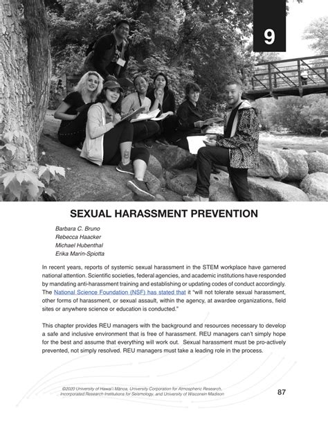 pdf sexual harassment prevention