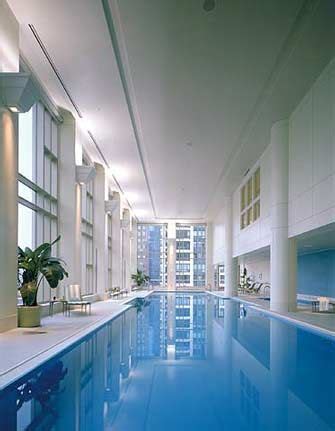 luxury spa  city views   peninsula chicago