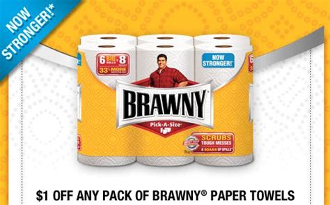 brawny paper towel coupon  facebook     life