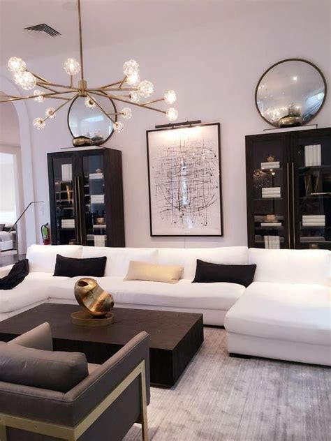 Aesthetic Decor To Make Your Elegant Home Living Room 36