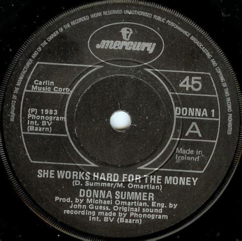 Donna Summer She Works Hard For The Money 1983 Vinyl Discogs